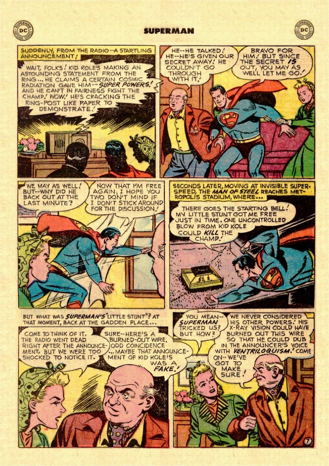 Read online Superman (1939) comic -  Issue #74 - 25