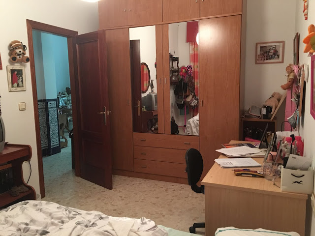 Antes de un dormitorio