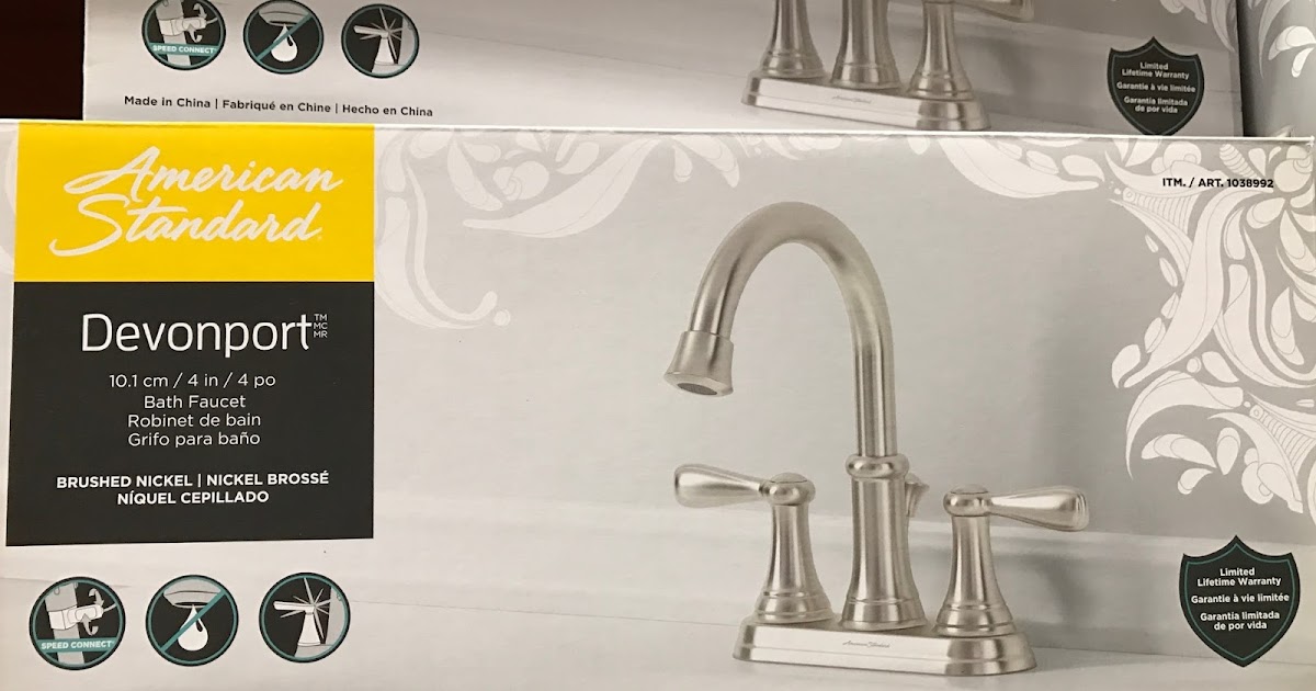 American Standard Devonport Bath Faucet Costco Weekender