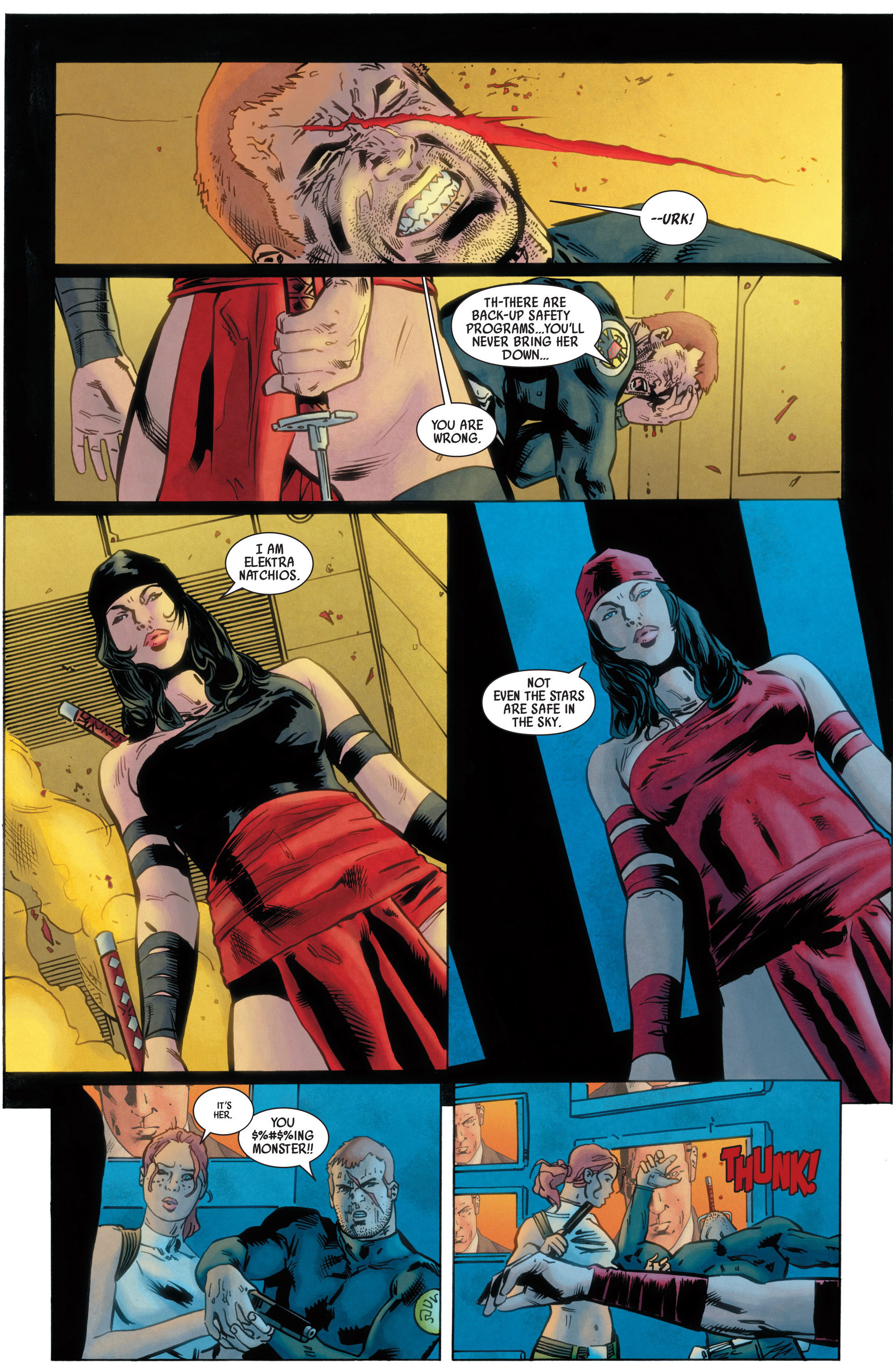 Read online Dark Reign: Elektra comic -  Issue #5 - 21