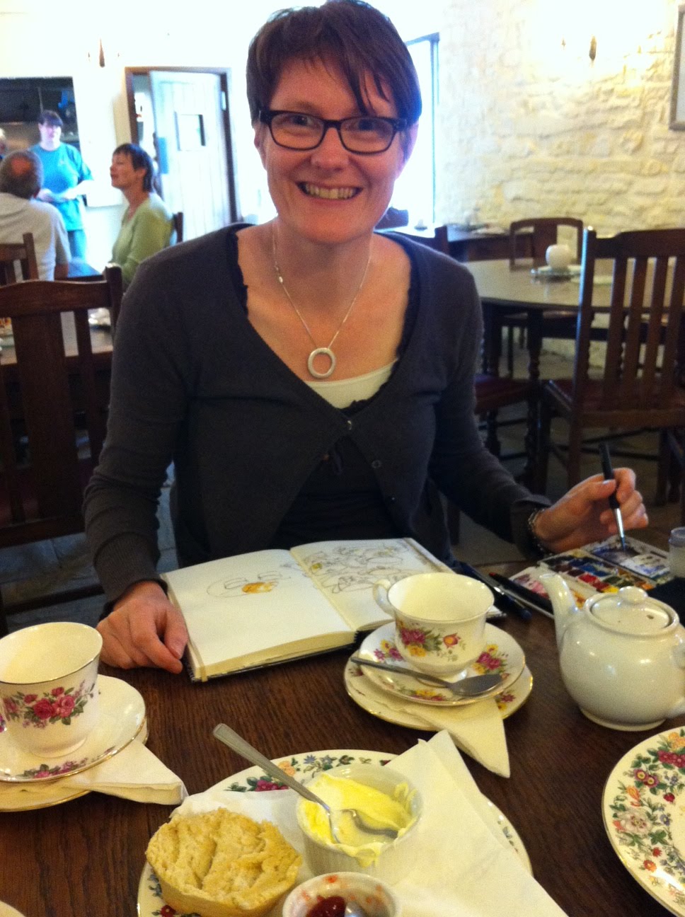 Wonderful Welsh Tearoom The Old Barn Tearoom Liz Steel Liz Steel