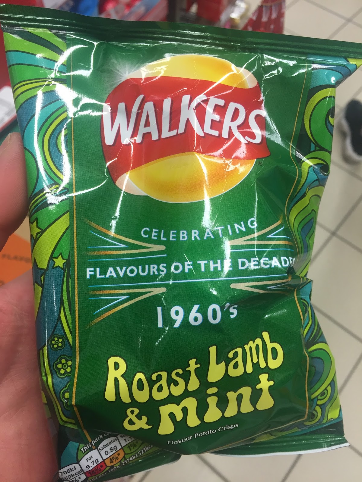 Walkers Flavours Of The Decades Crisps Coronation Chicken etc