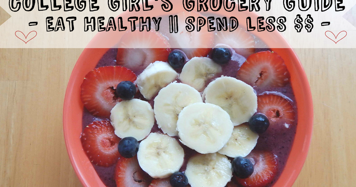 Affordable by Amanda: back to school: college girl's grocery guide
