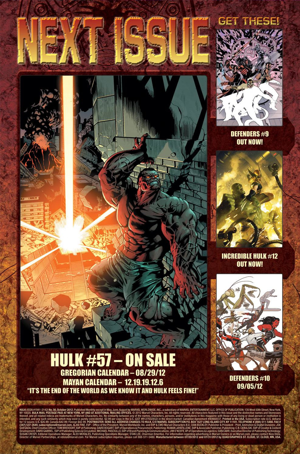 Read online Hulk (2008) comic -  Issue #56 - 22