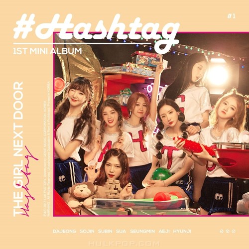HashTag – Hashtag 1st Mini album `The girl next door`
