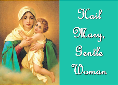 Gentle woman, quiet light, Morning star, so strong and bright. Gentle mother, peaceful dove, Teach us wisdom, teach us love. 2 You were chosen by the Father, You were chosen for the Son, You were chosen from all women, And for woman, shining one. 3 Blessed are you among women. Blest in turn, all women too. Blessed they with peaceful spirits. Blessed they with gentle hearts