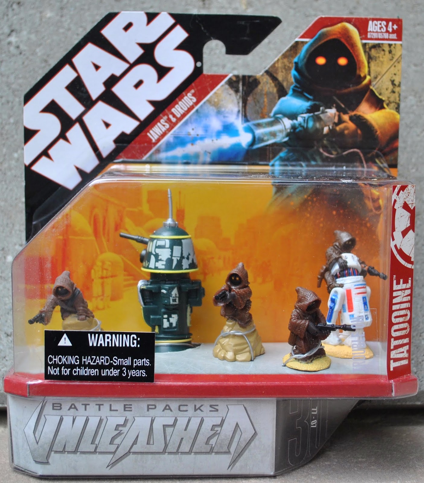 Fantasy Toy Soldiers: HASBRO: Star Wars Unleashed Battle Packs
