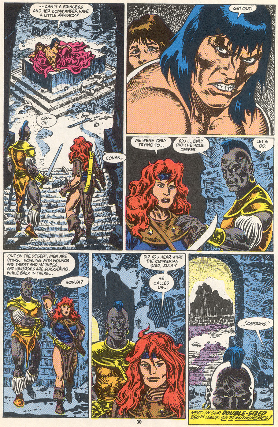 Read online Conan the Barbarian (1970) comic -  Issue #249 - 23
