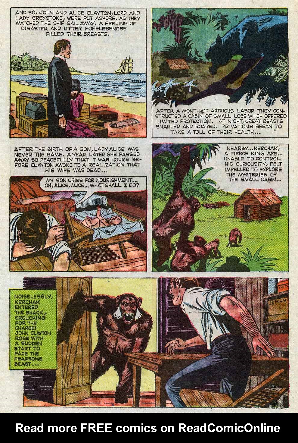 Read online Tarzan (1962) comic -  Issue #178 - 4