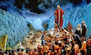 One scene of Exodus of the Torah (commandment)