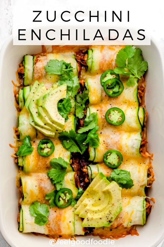 Zucchini Enchiladas Inspired Taste Recipes