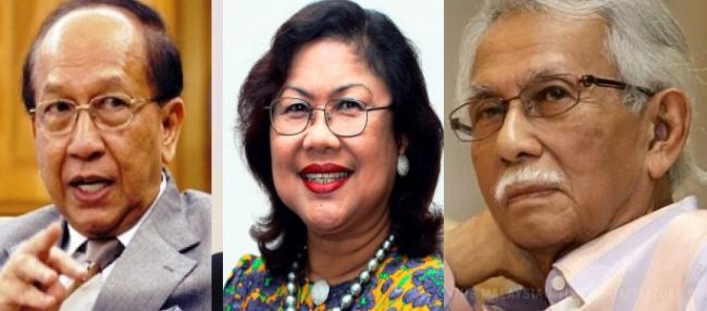 Y 3 EX CABINET MINISTERS ; RAFIDAH , DAIM ; RAIS MAKE NTR URINATED IN HIS PANT WHEN THEY SUPPORT PH