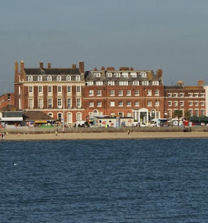 Gloucester Lodge, the Duke of Gloucester's house,  Weymouth seafront