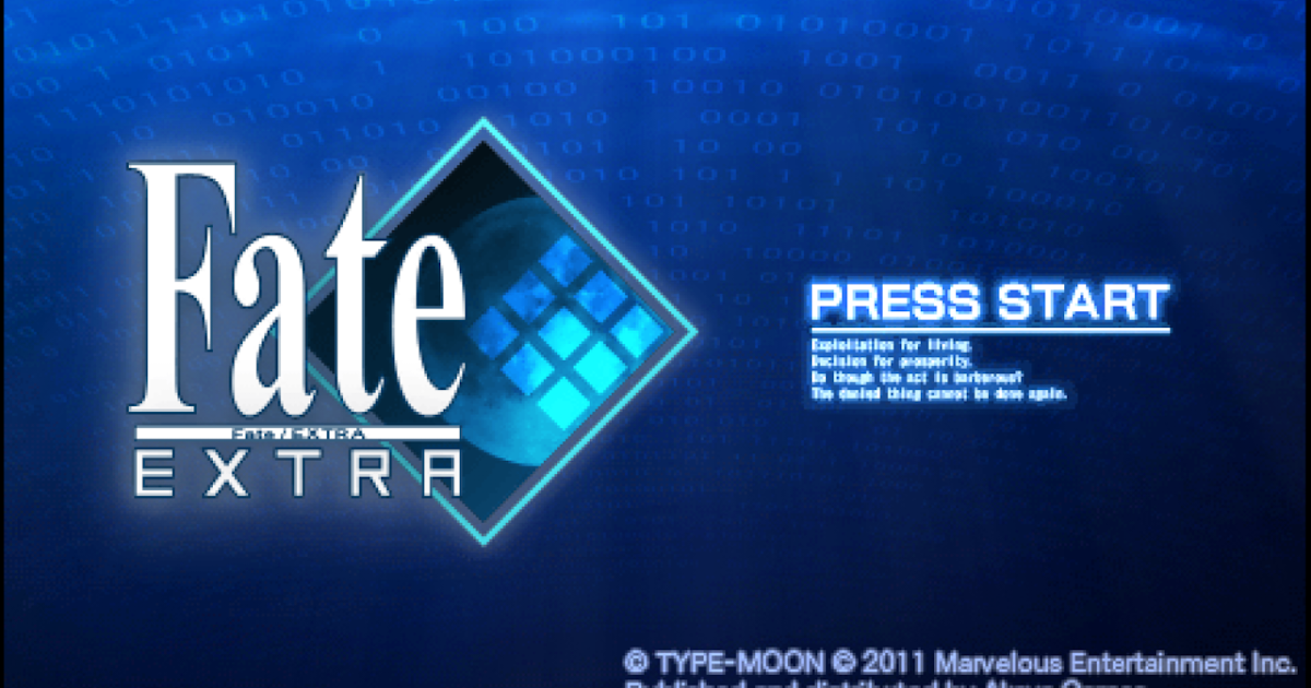 fate extra ppsspp sound save state fate extra ppsspp sound save state