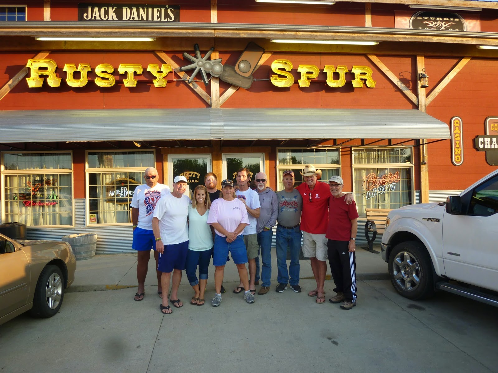 6 Over 60 Riding Coast to Coast for Wounded Warriors Day 27 Wall SD to