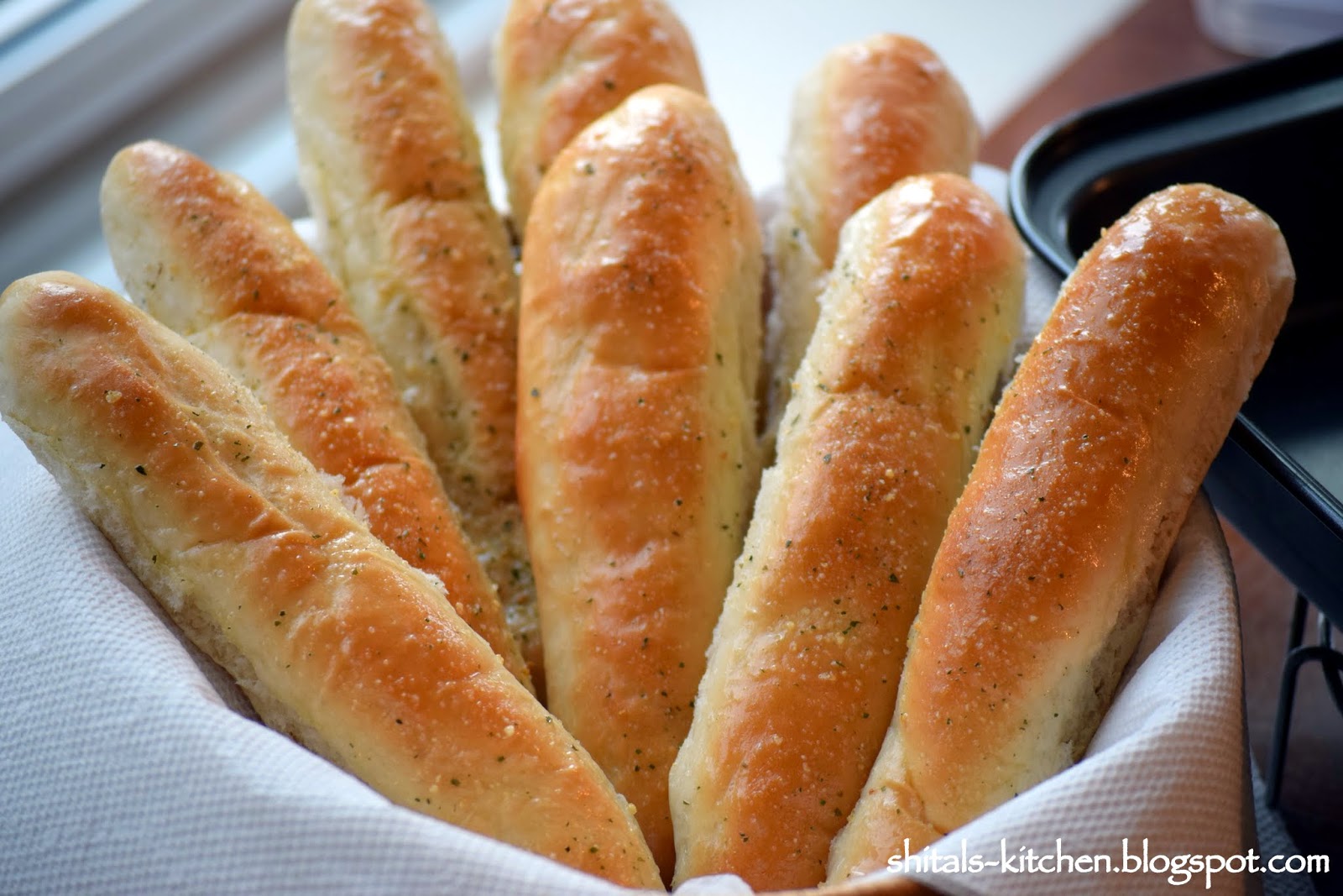 Shital'sKitchen Garlic Bread Sticks