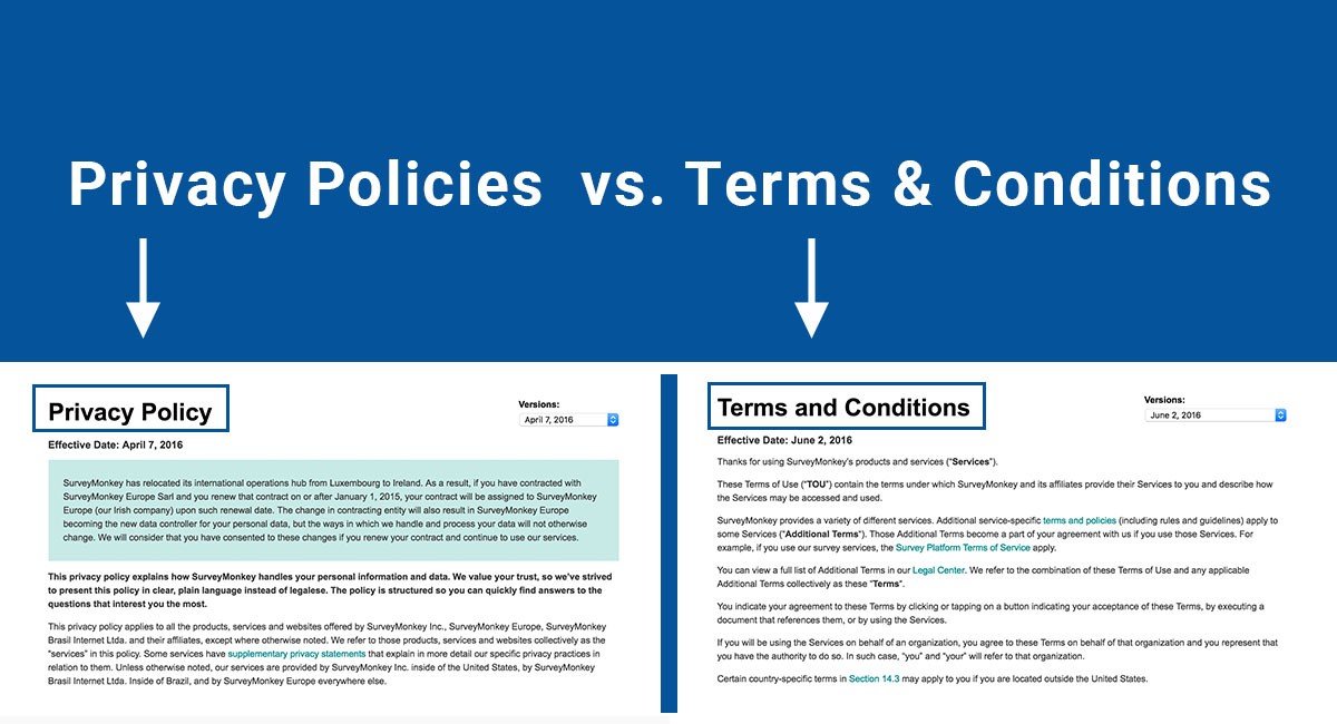 Dibas Hub Privacy Policies vs. Terms & Conditions