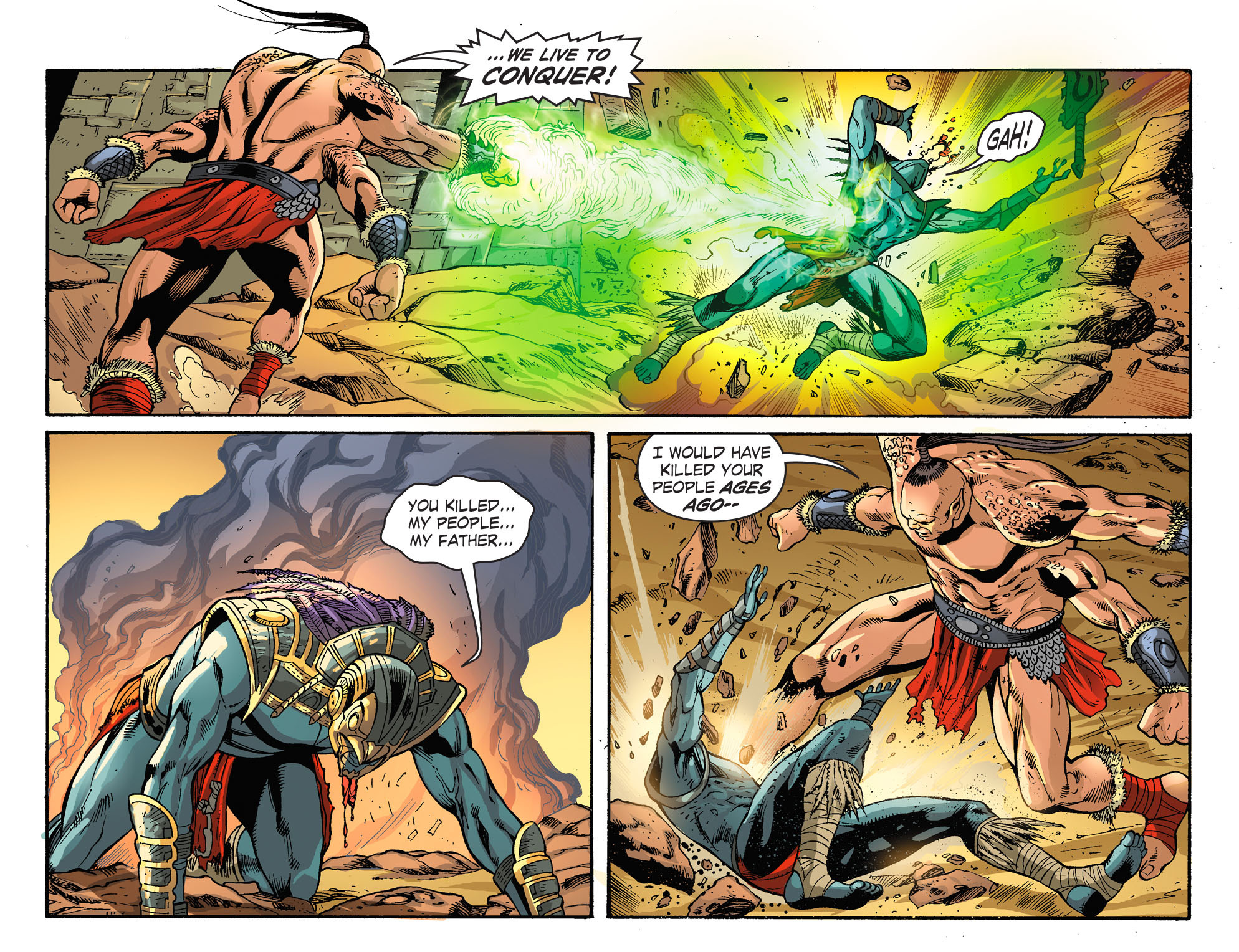 Read online Mortal Kombat X [I] comic -  Issue #8 - 15