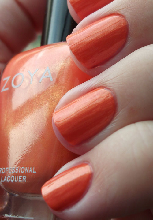 What's On My Nails Zoya Ginger