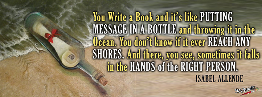 KVisuals Message in a Bottle Quotes