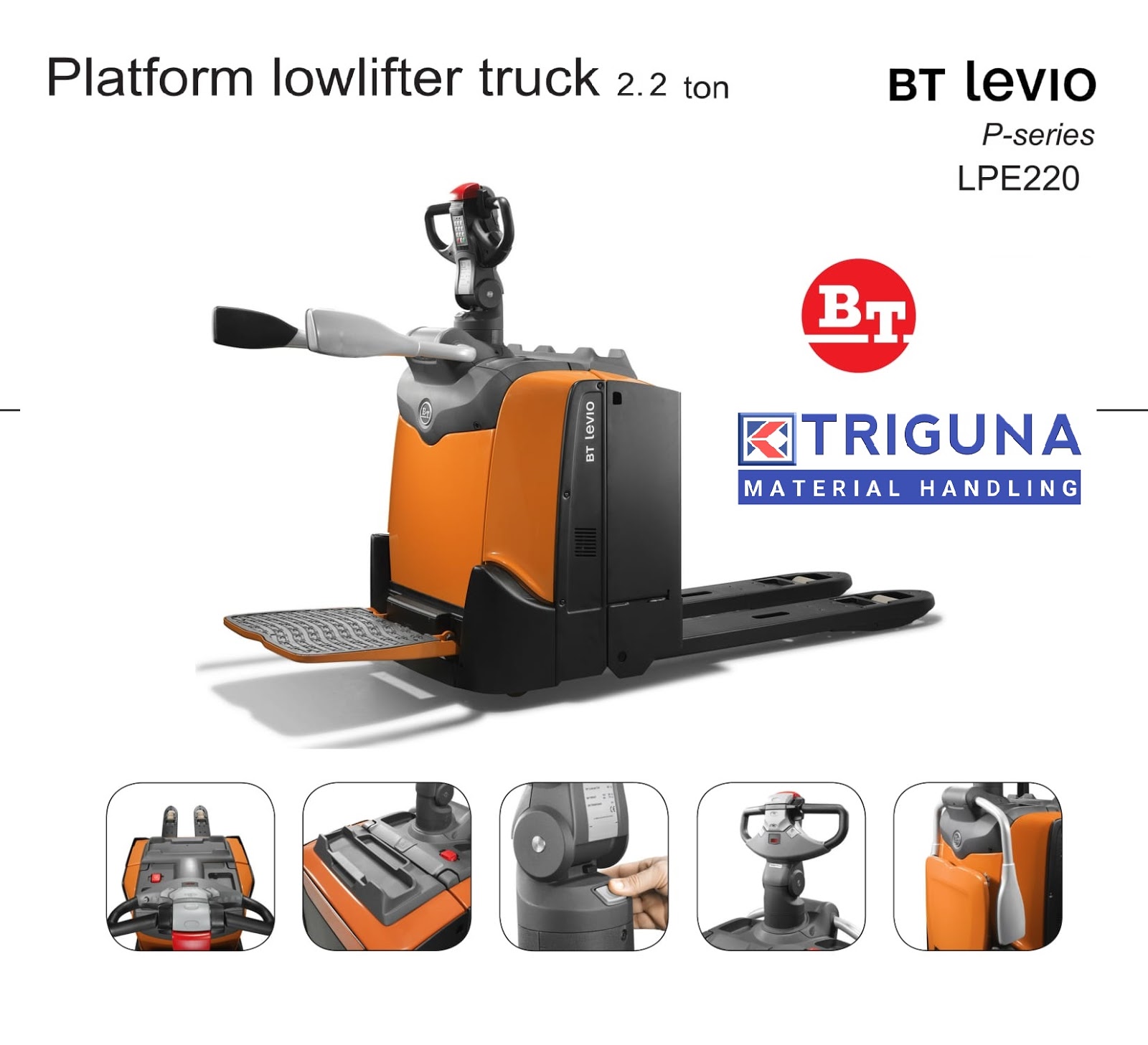 JUAL BT PALLET MOVER TRUCK LPE220/ 2.2 TON CALL 08777 6463 445 / 0838
