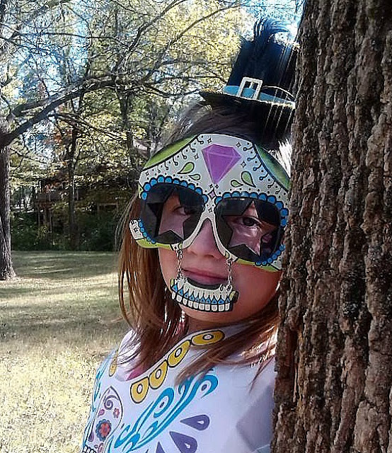 Day of the Dead Mask for Halloween.