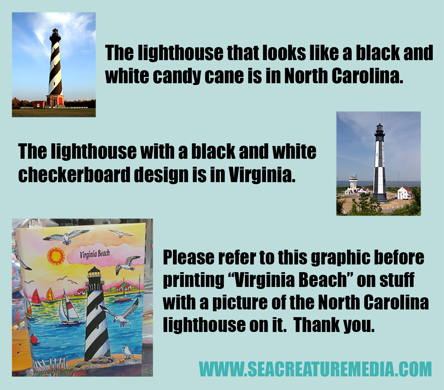 Sea Creature Media: Lighthouse Confusion