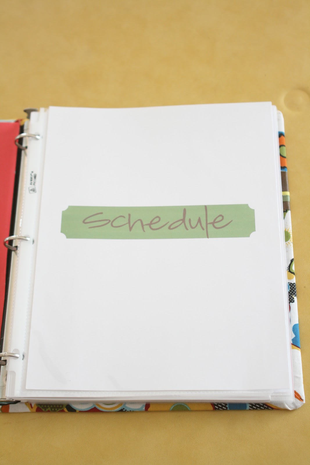 Sugar and Stitches: DIY Home Organization Binder