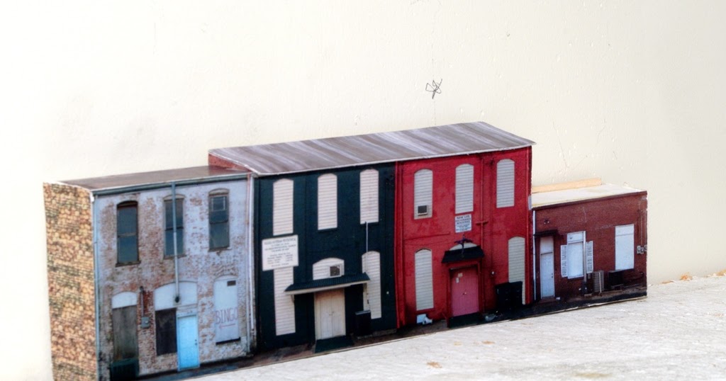 Model Railroad Miscellany More Background Flats