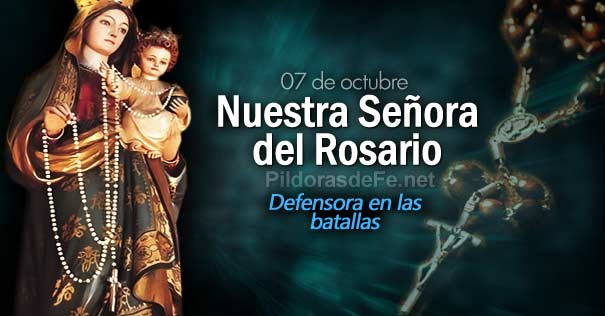 Resultado de imagen para NUESTRA SEÑORA DEL ROSARIO