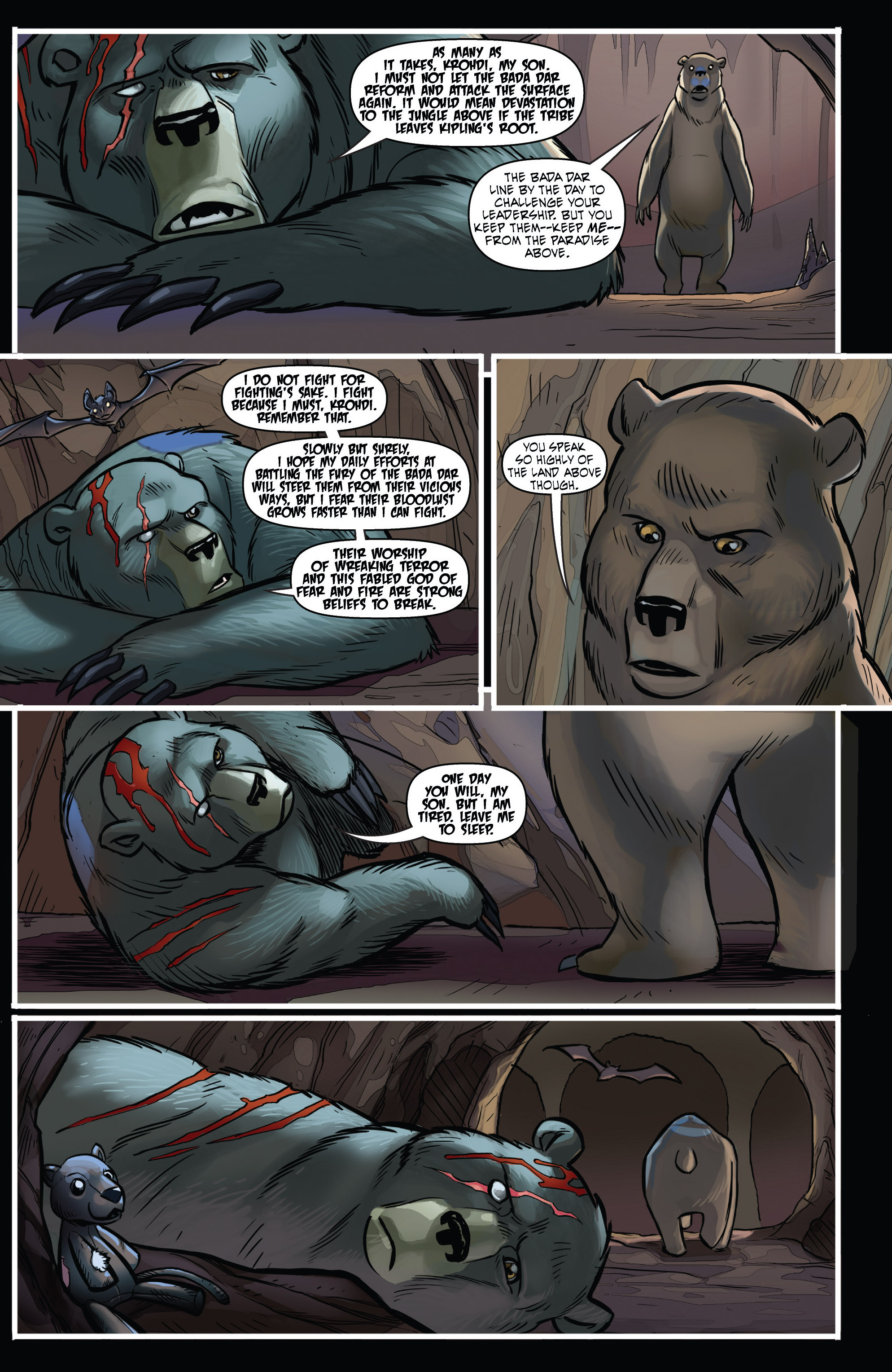 Read online Grimm Fairy Tales presents The Jungle Book: Fall of the Wild comic -  Issue #1 - 7