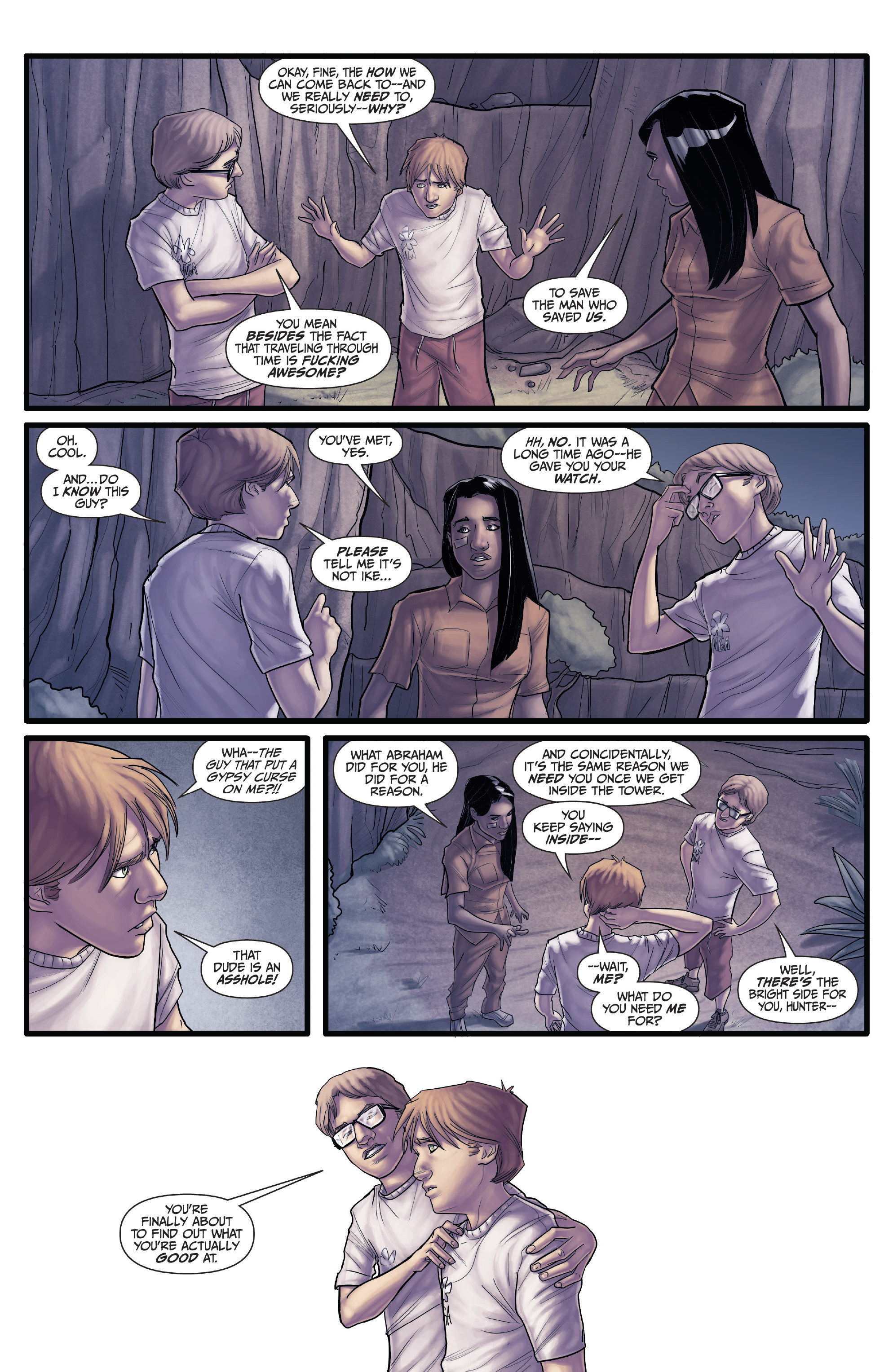 Read online Morning Glories comic -  Issue #22 - 15