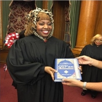 US Muslim woman takes oath as Judge, swears by Holy Qur’an