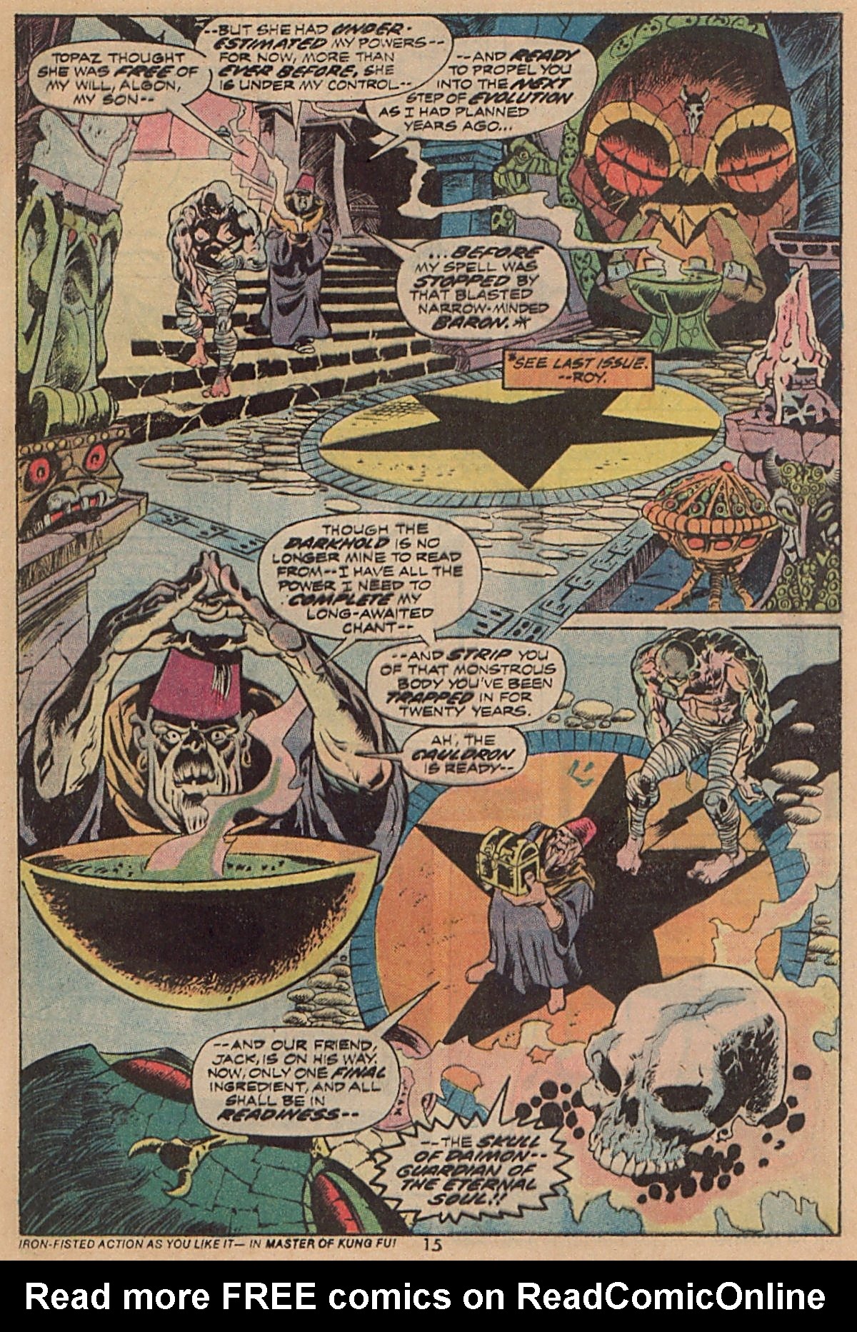 Read online Werewolf by Night (1972) comic -  Issue #14 - 10