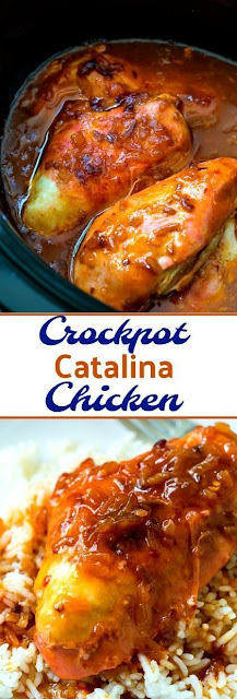 Crockpot Catalina Chicken | Smash Recipes