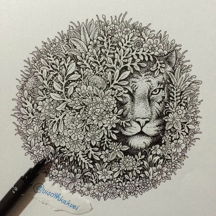 Incredible Illustrations By Cambodian Artist That Will Leave You Speechless