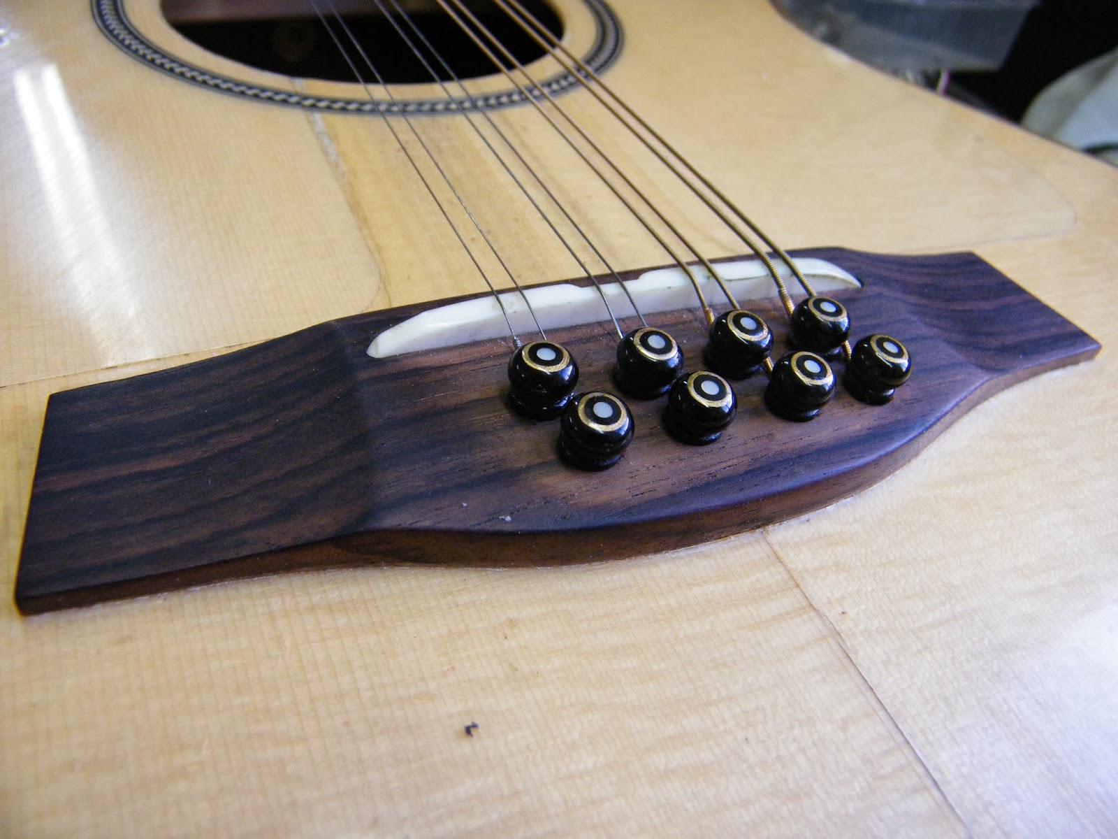 Mr Glyn's Pickups Bouzouki/Gouzouki an unusual modification