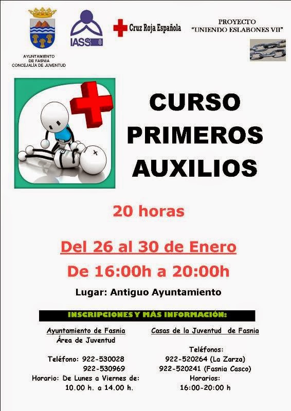 CURSO DE PRIMEROS AUXILIOS