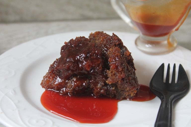 Eggless Sticky Toffee Pudding Recipe