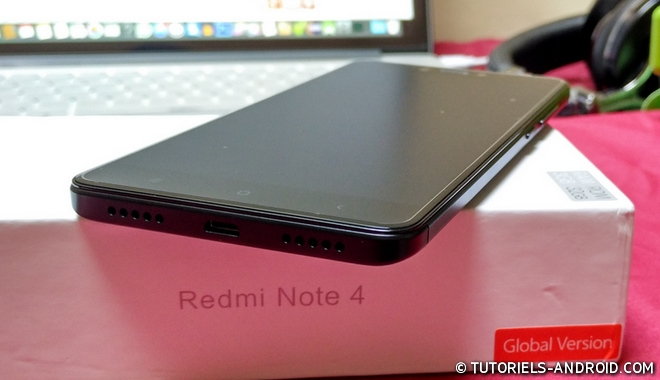 Redmi Note 4X design