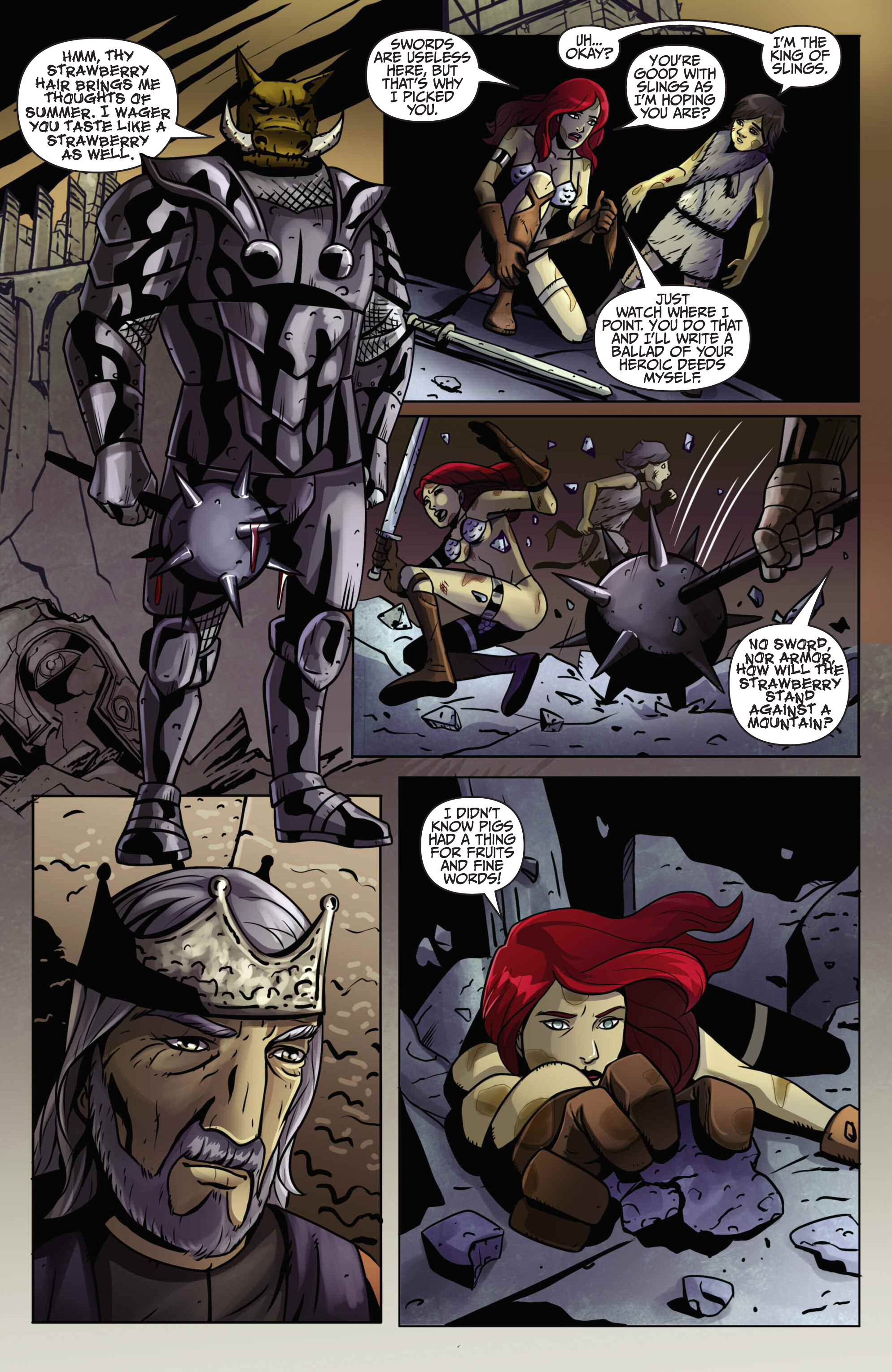 Read online Red Sonja (2013) comic -  Issue #100 - 24