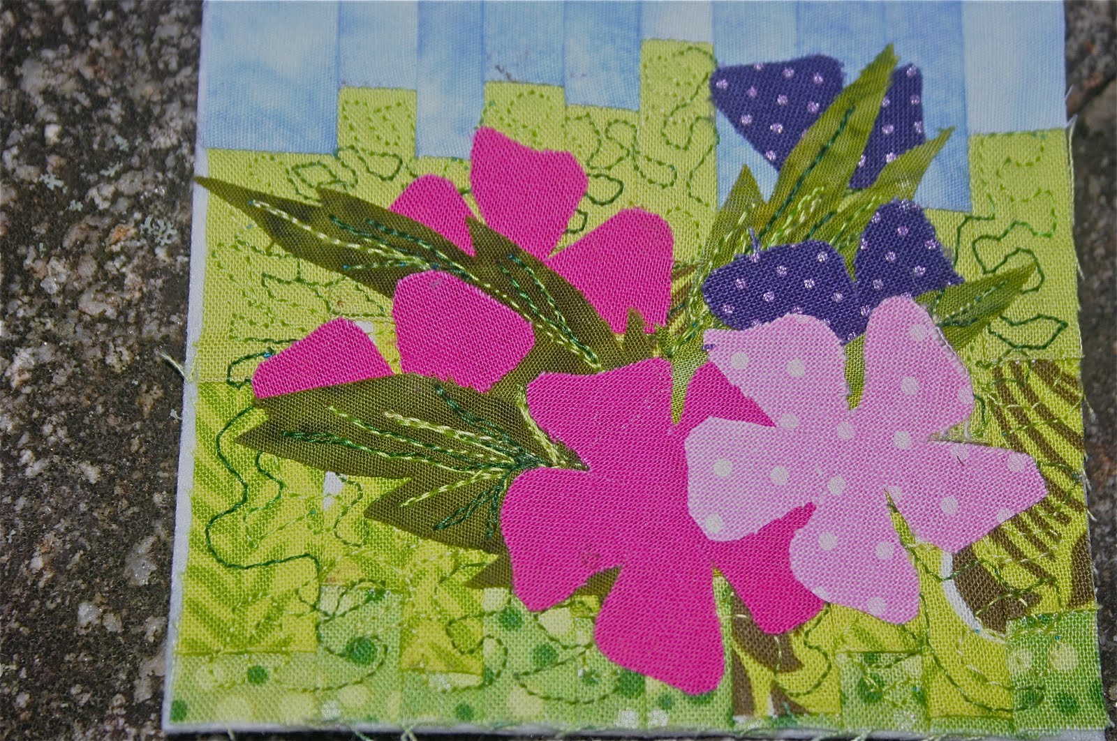 From the Walpole Woods Week Two...Mini Quilt SewALong