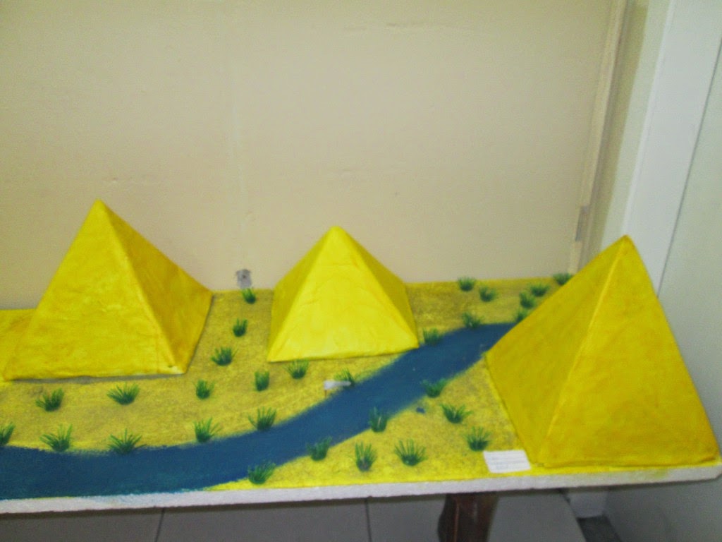 Maquete De Piramide Do Egito Como Fazer
