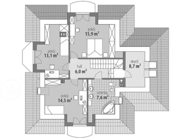 desain rumah rumah eropa sederhana
