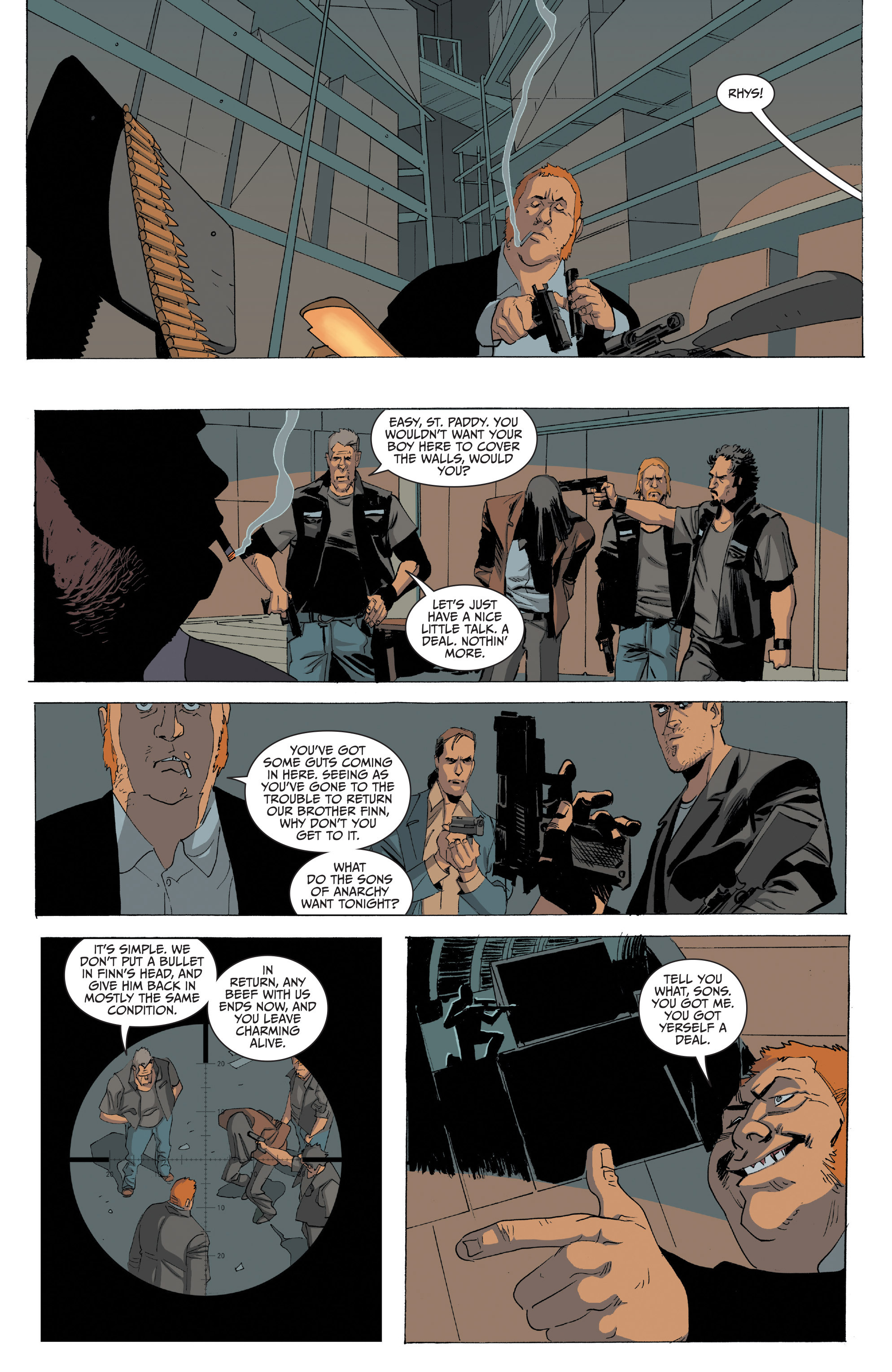 Read online Sons of Anarchy comic -  Issue #24 - 19