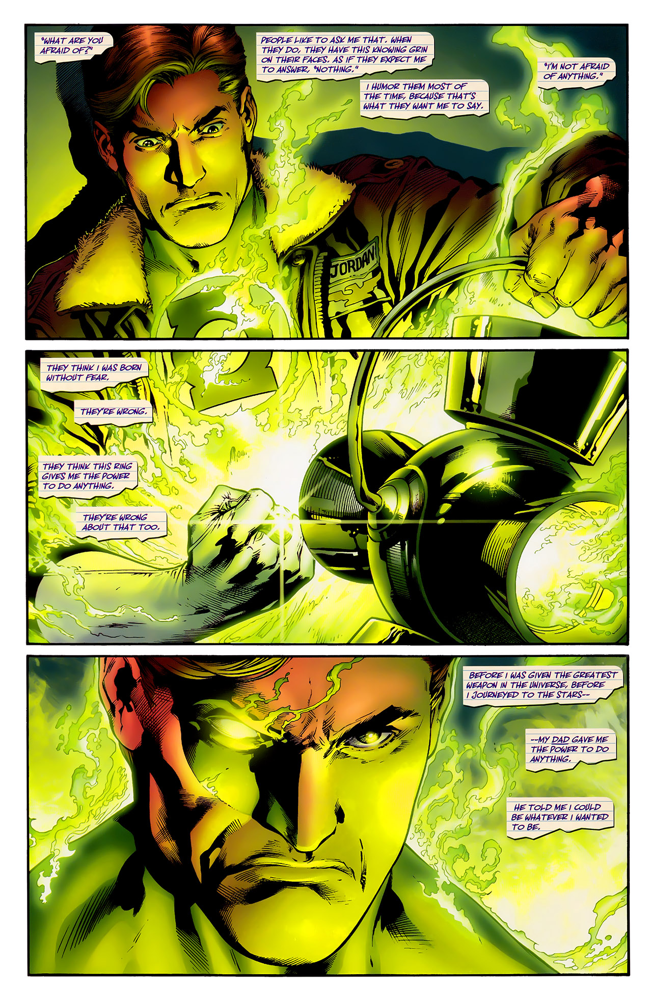 Read online Green Lantern (2005) comic -  Issue #29 - 2
