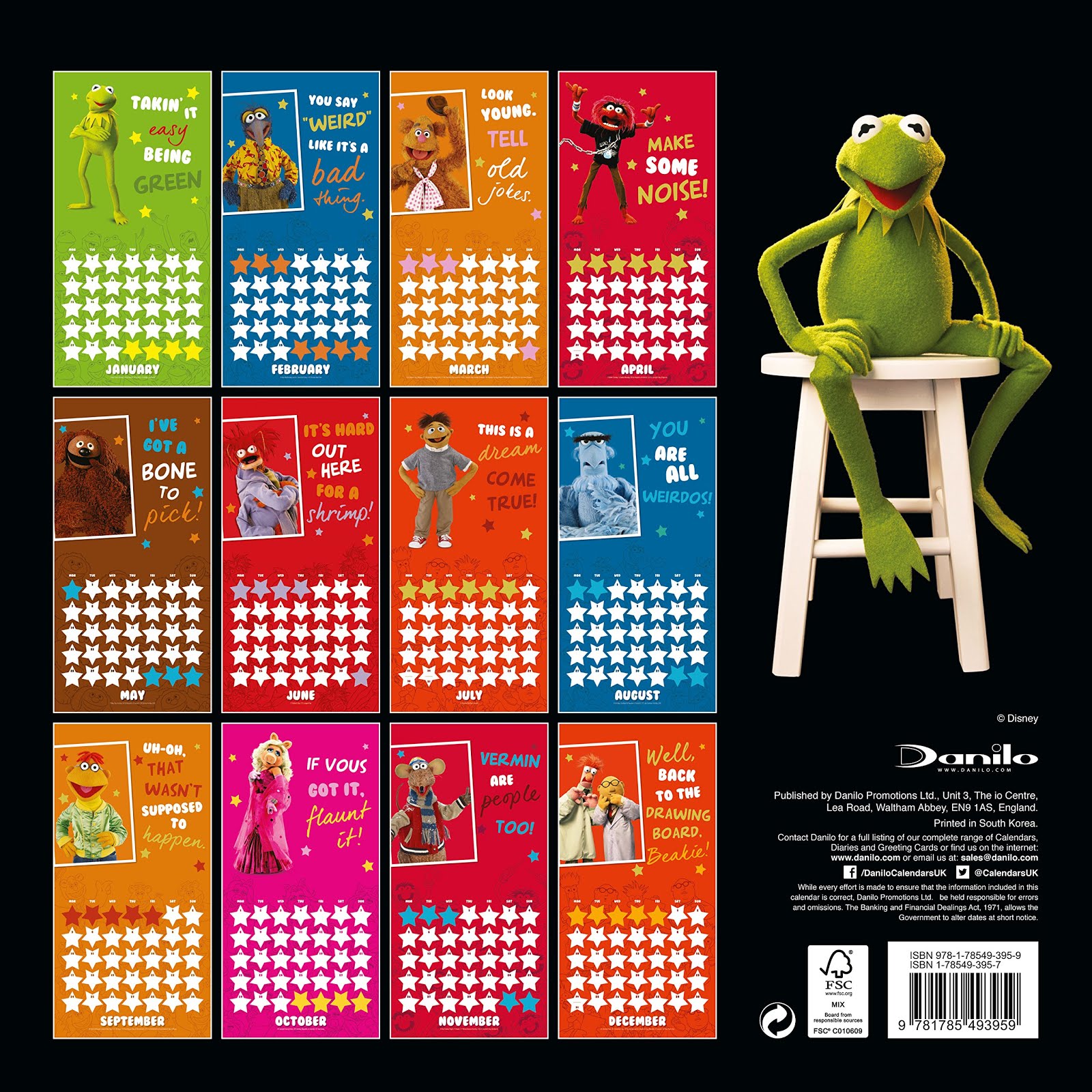 Muppet Stuff New Year, New Calendars!