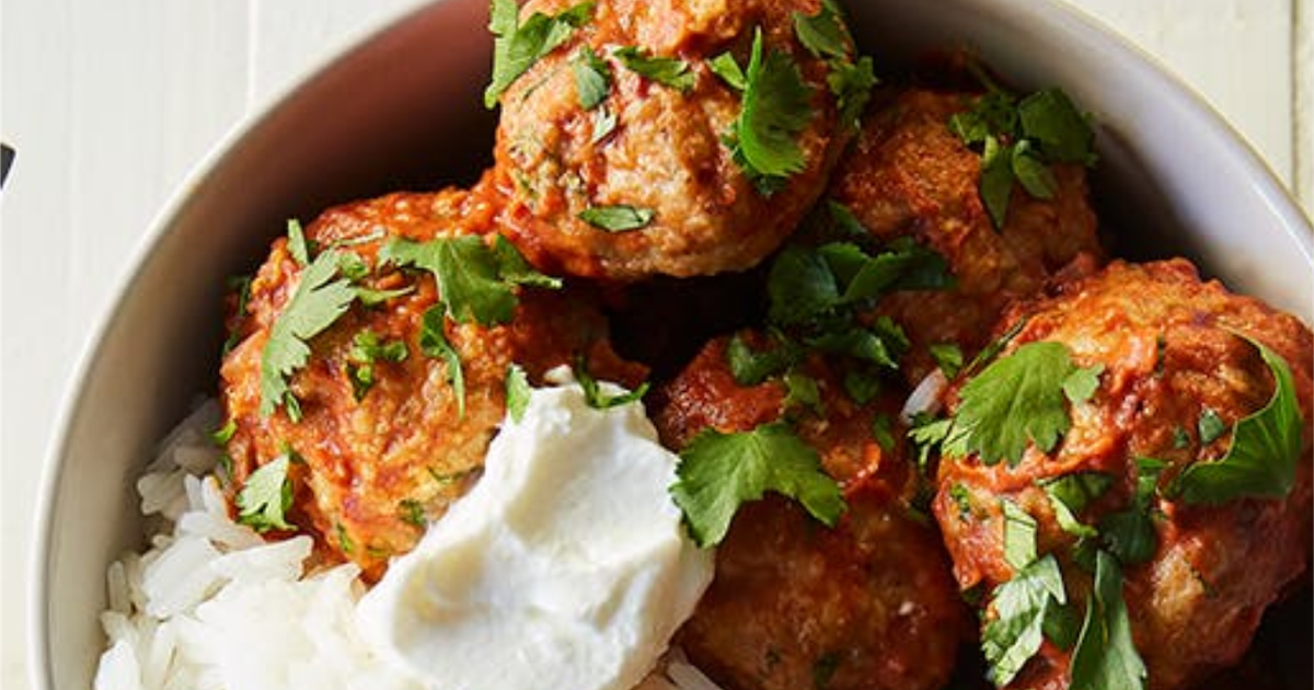 SlowCooker Chicken Tikka Masala Meatballs Show You Recipes