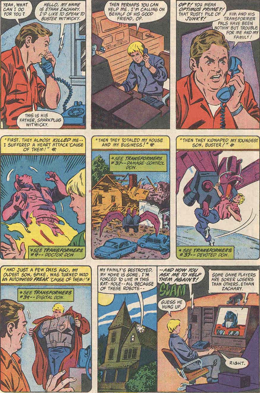 Read online The Transformers (1984) comic -  Issue #40 - 7
