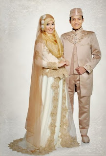 Model baju pengantin muslim modern